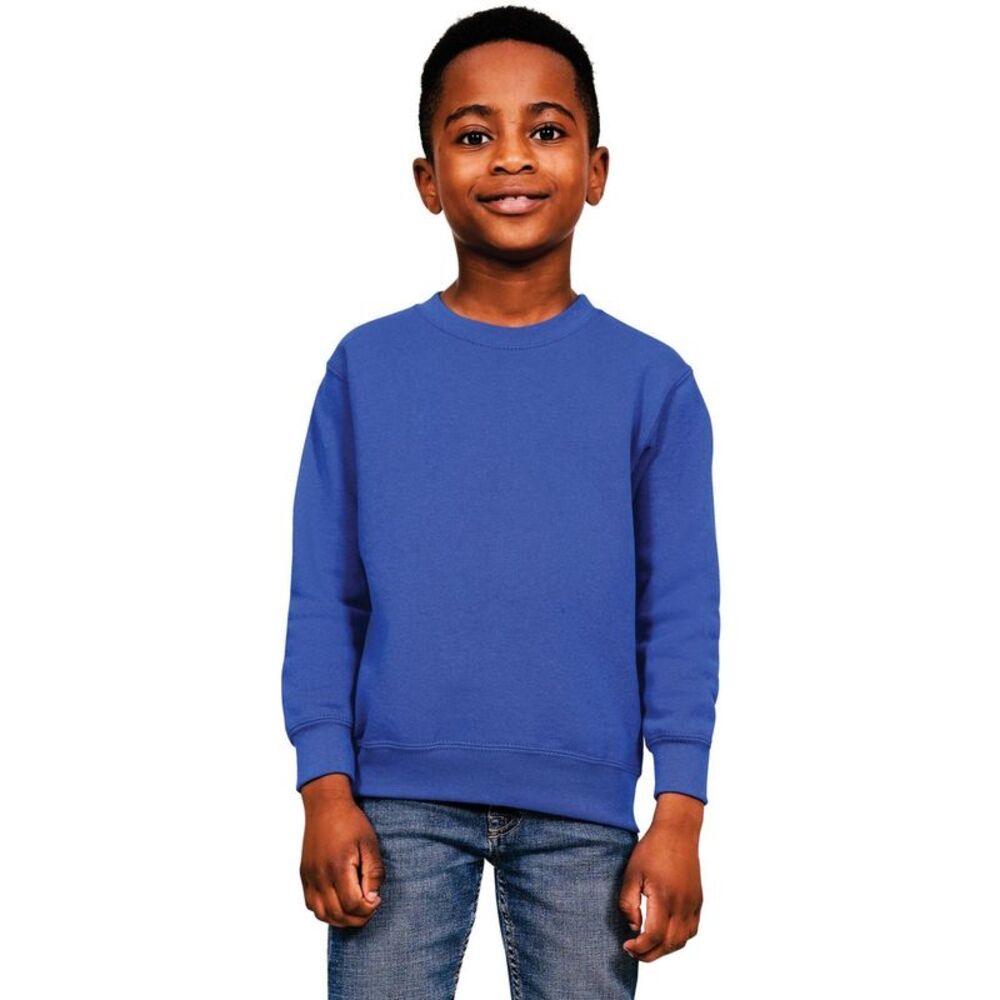 Casual Classics Childrens/Kids Blended Ringspun Cotton Sweatshirt / Royal Blue